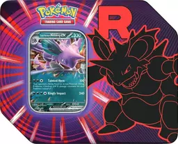 Team Rocket Tin: Nidoking ex - Pokemon Destined Rivals