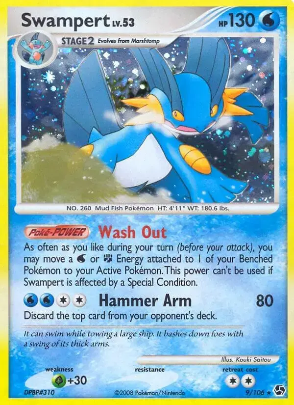 Swampert - Pokemon Great Encounters #9