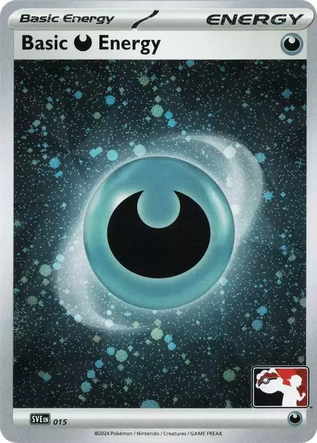 Basic Darkness Energy [Prize Pack Cosmos Holo] - Pokemon Prize Pack Series #15