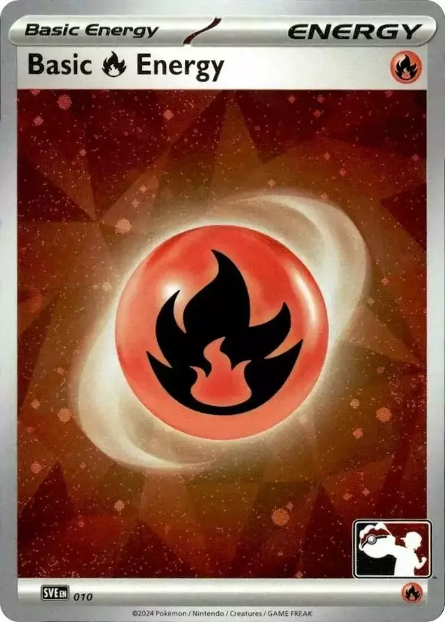 Basic Fire Energy [Prize Pack Cosmos Holo] - Pokemon Prize Pack Series #10