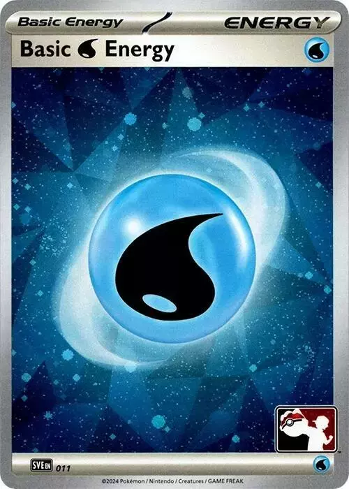 Basic Water Energy [Prize Pack Cosmos Holo] - Pokemon Prize Pack Series #11