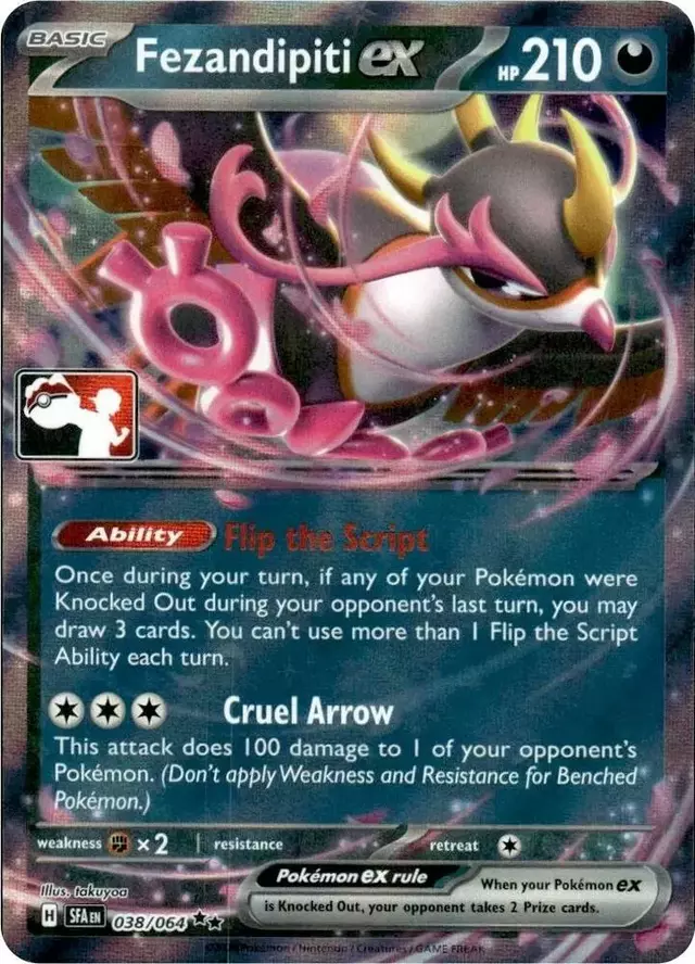 Fezandipiti Ex [Prize Pack] - Pokemon Prize Pack Series #38