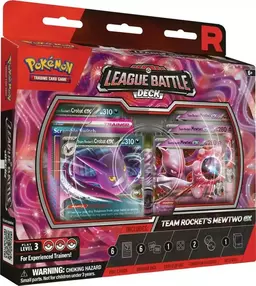 League Battle Deck: Team Rocket's Mewtwo Ex - Pokemon Promo
