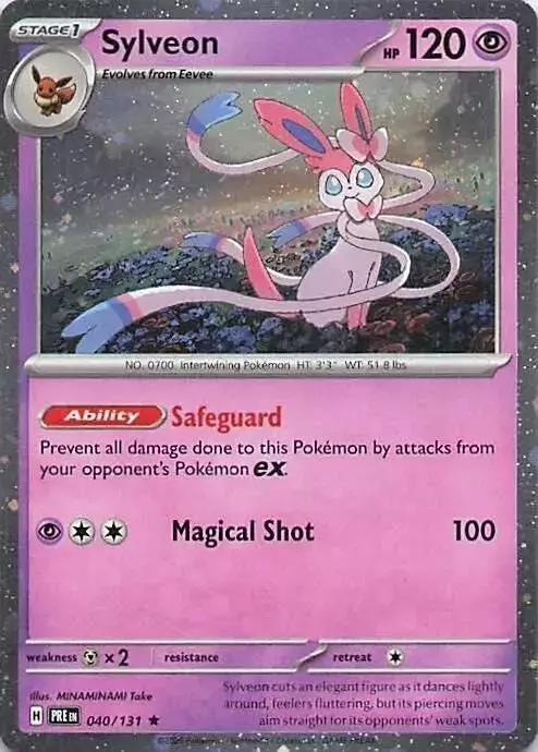 Sylveon [Cosmos Holo] - Pokemon Promo #40