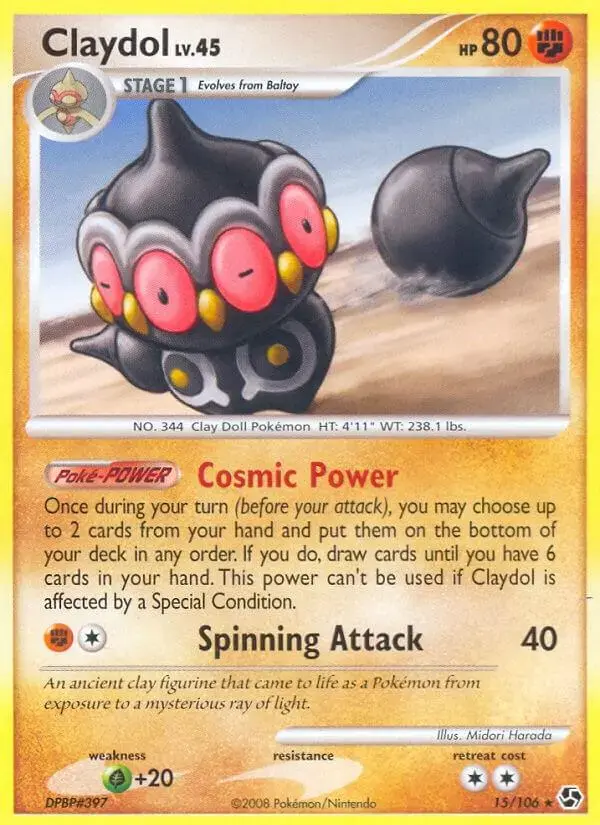 Claydol - Pokemon Great Encounters #15