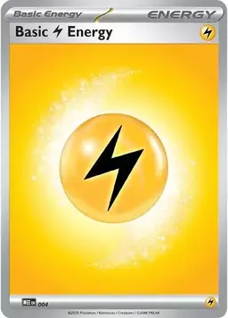 Basic Lightning Energy [Reverse Holo] #4 - Pokemon Mega Evolution Energy