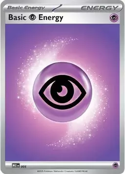 Basic Psychic Energy [Reverse Holo] #5 - Pokemon Mega Evolution Energy