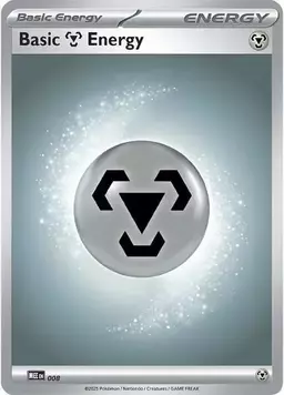 Basic Metal Energy [Reverse Holo] #8 - Pokemon Mega Evolution Energy