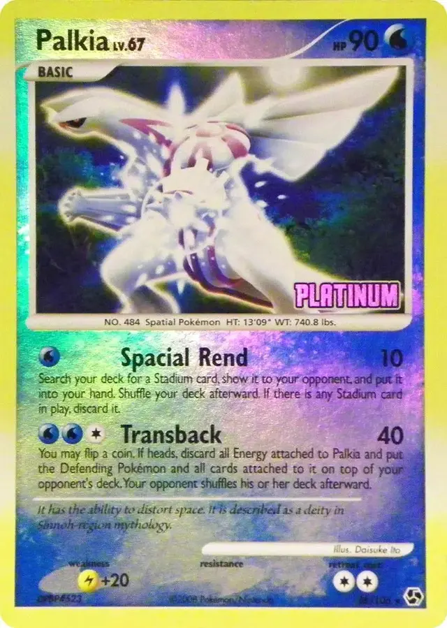 Palkia [Stamped] - Pokemon Great Encounters #26