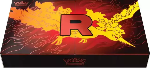 Team Rocket's Moltres Ex Ultra Premium Collection Box