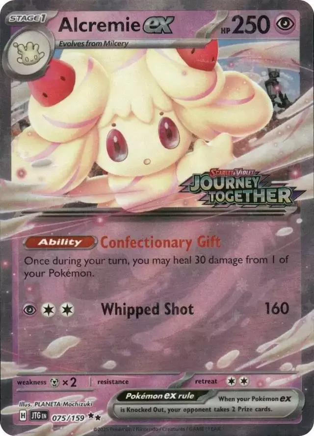 Alcremie Ex [Stamped] - Pokemon Promo #75