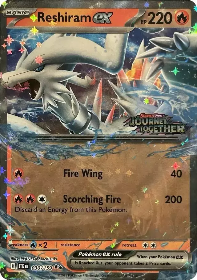Reshiram Ex [Stamped] - Pokemon Promo #30