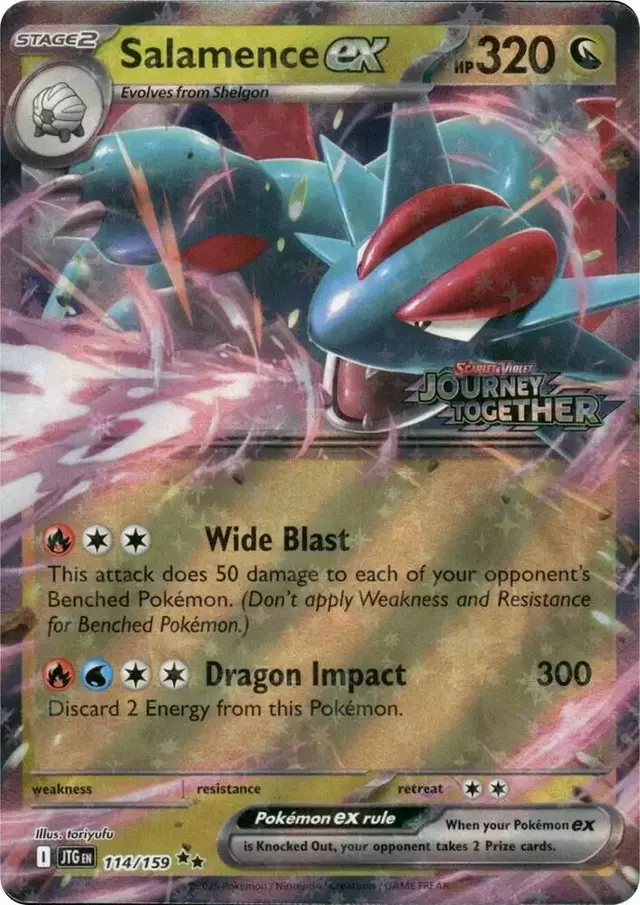 Salamence Ex [Stamped] - Pokemon Promo #114