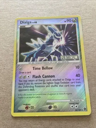 Dialga [Stamped] - Pokemon Great Encounters #16