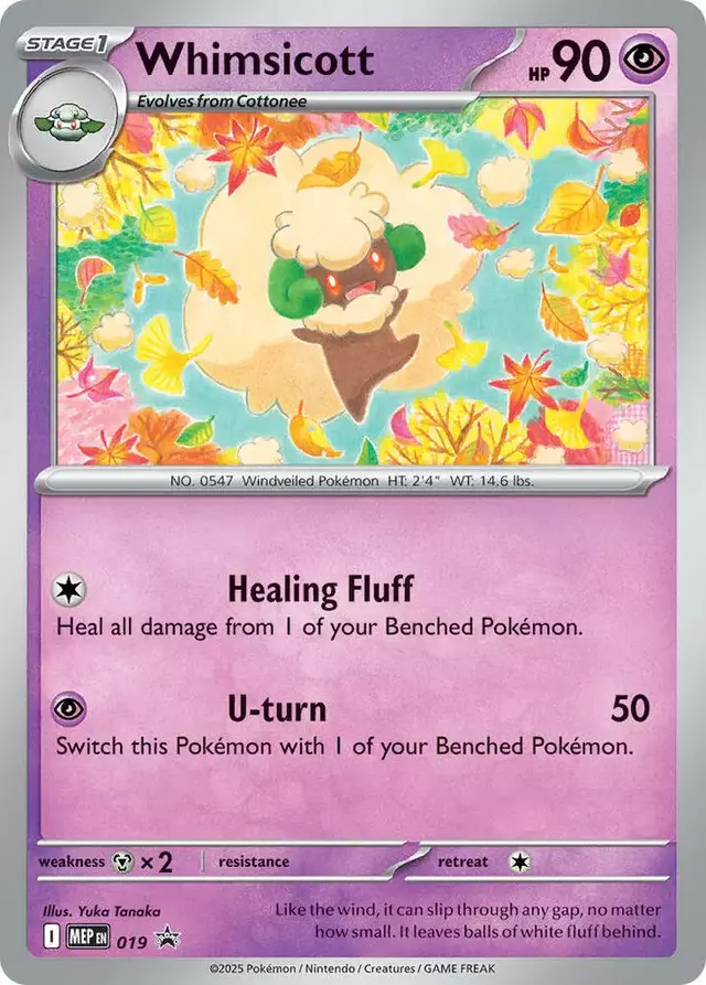 Whimsicott - Pokemon Mega Evolution Promos #19