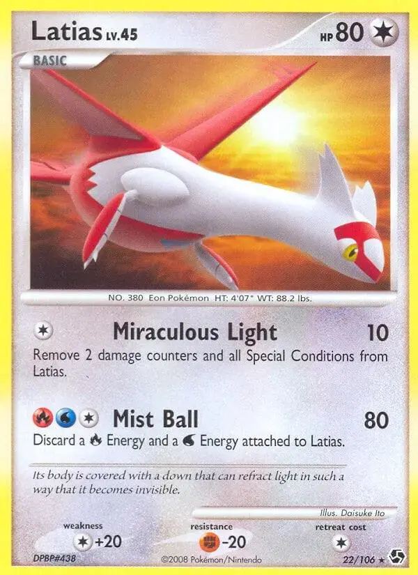 Latias - Pokemon Great Encounters #22