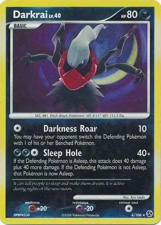 Darkrai [Reverse Holo] - Pokemon Great Encounters #4