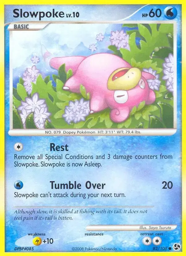 Slowpoke - Pokemon Great Encounters #82
