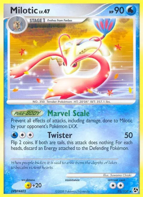 Milotic - Pokemon Great Encounters #25