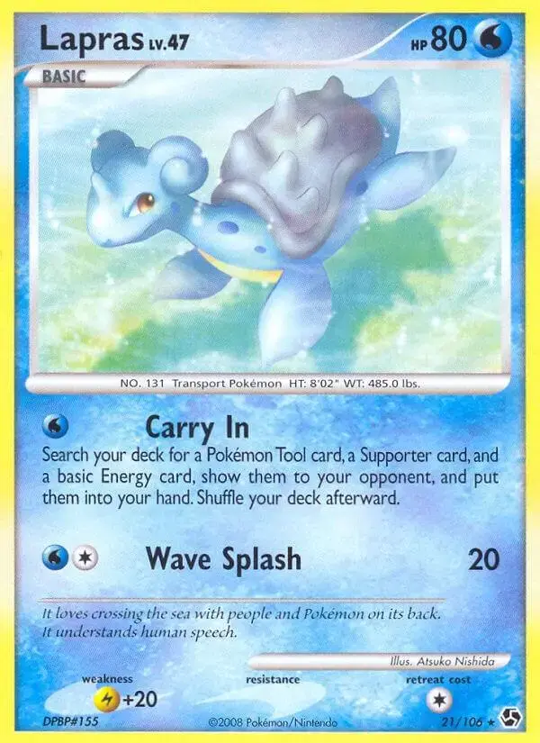 Lapras - Pokemon Great Encounters #21