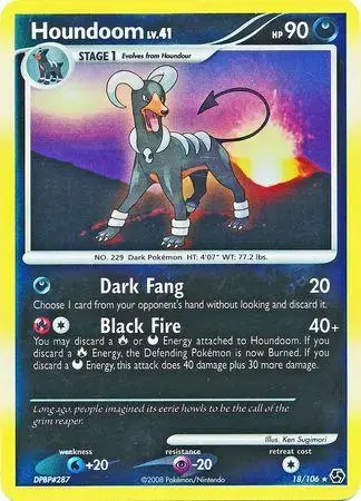 Houndoom [Reverse Holo] - Pokemon Great Encounters #18