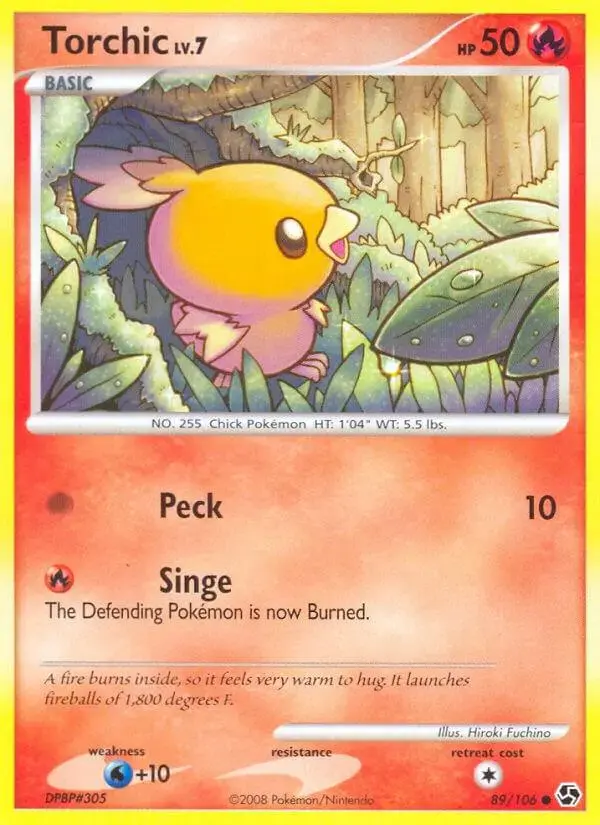 Torchic - Pokemon Great Encounters #89