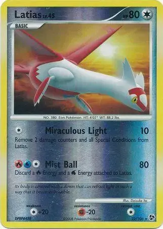 Latias [Reverse Holo] - Pokemon Great Encounters #22