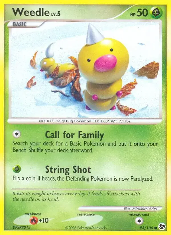 Weedle - Pokemon Great Encounters #93