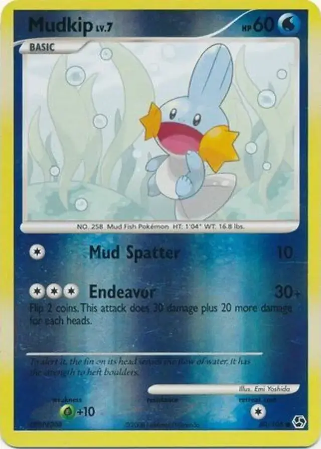 Mudkip [Reverse Holo] - Pokemon Great Encounters #80