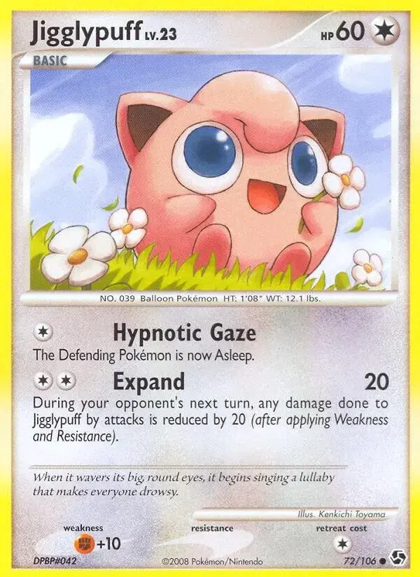 Jigglypuff - Pokemon Great Encounters #72