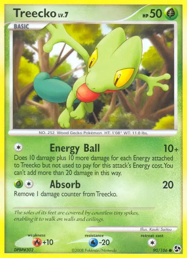 Treecko - Pokemon Great Encounters #90