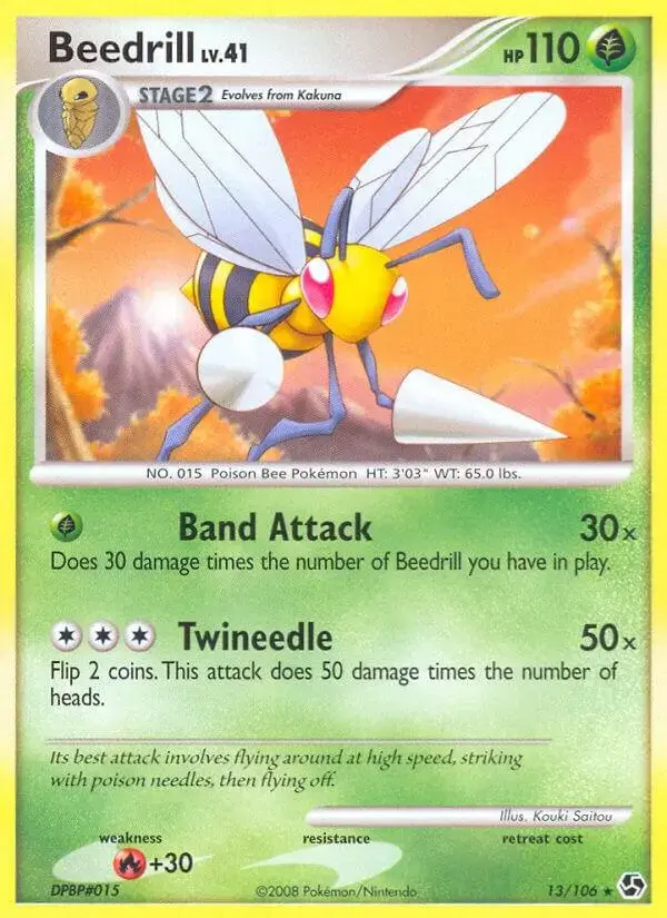 Beedrill - Pokemon Great Encounters #13