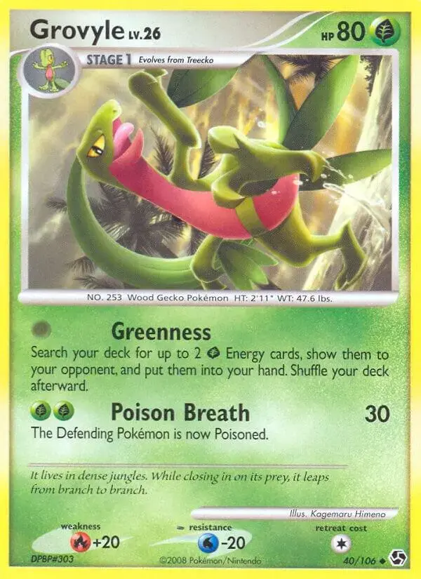 Grovyle - Pokemon Great Encounters #40
