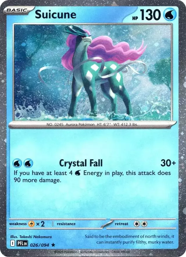 Suicune [Cosmos Holo] - Pokemon Promo #26