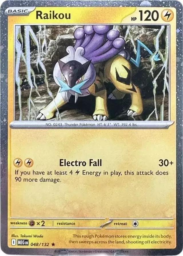 Raikou [Cosmos Holo] - Pokemon Promo #48