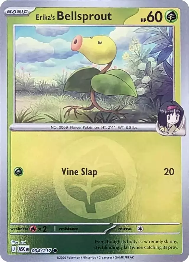 Erika's Bellsprout [Energy] - Pokemon Ascended Heroes #4