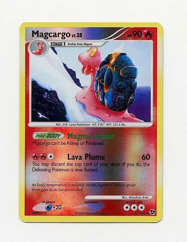 Magcargo [Reverse Holo] - Pokemon Great Encounters #45
