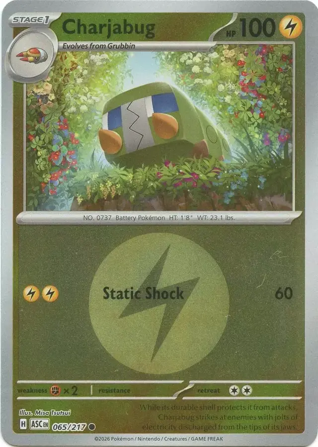 Charjabug [Energy] - Pokemon Ascended Heroes #65