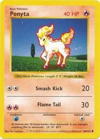 Ponyta [Shadowless]
