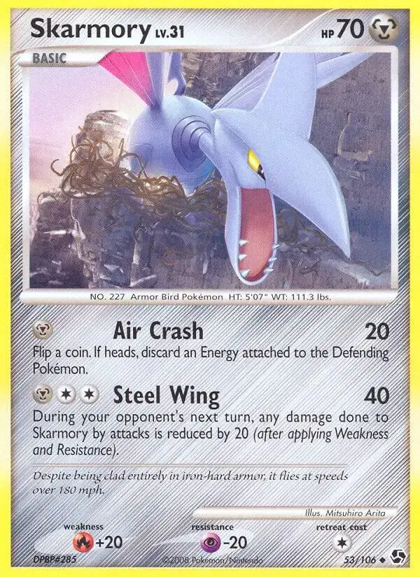 Skarmory - Pokemon Great Encounters #53