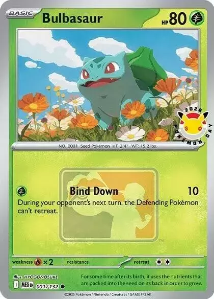 Bulbasaur [Pokemon Day 2026] - Pokemon Promo #1