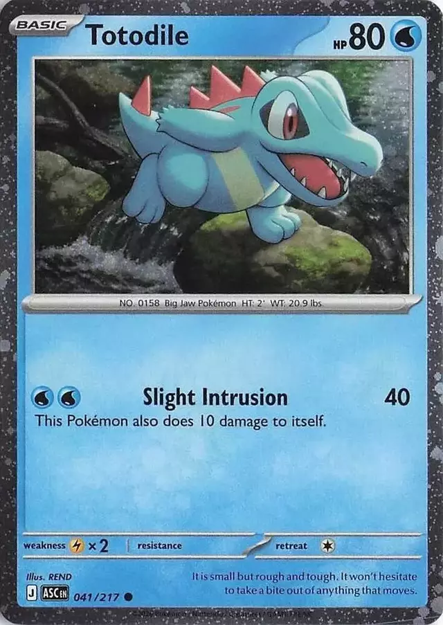 Totodile [Cosmos Holo] - Pokemon Promo #41