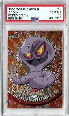 Arbok - Pokemon 2000 Topps Chrome #24