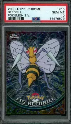 Beedrill - Pokemon 2000 Topps Chrome #15