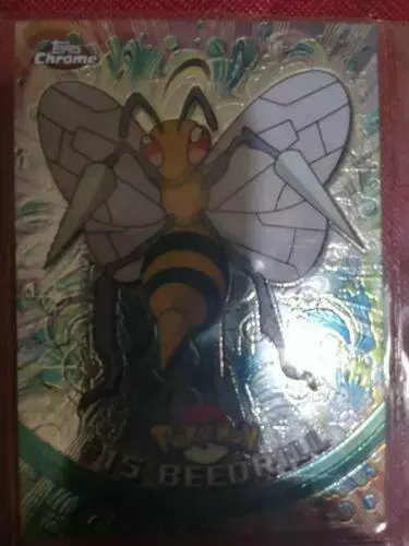 Beedrill [Sparkle] - Pokemon 2000 Topps Chrome #15