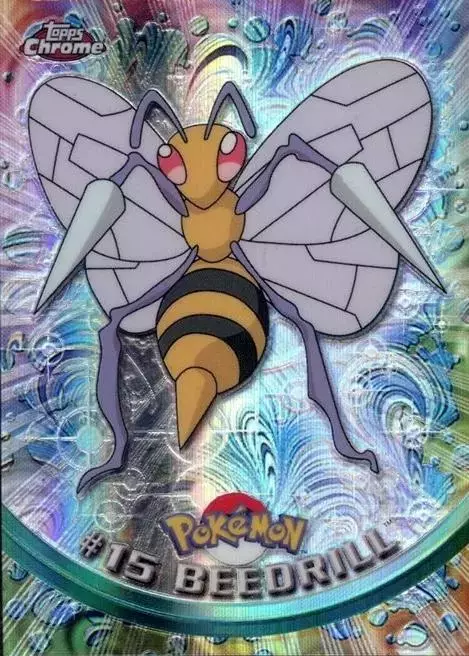 Beedrill [Spectra] - Pokemon 2000 Topps Chrome #15