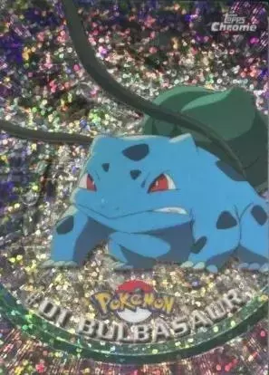 Bulbasaur [Sparkle] - Pokemon 2000 Topps Chrome #1