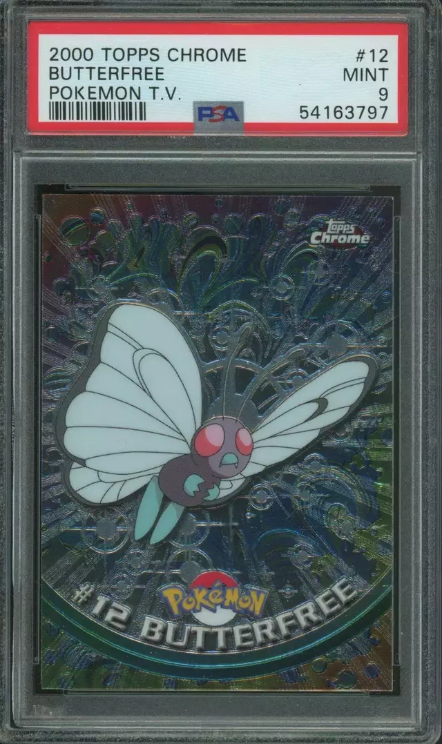 Butterfree - Pokemon 2000 Topps Chrome #12