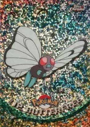Butterfree [Sparkle] - Pokemon 2000 Topps Chrome #12