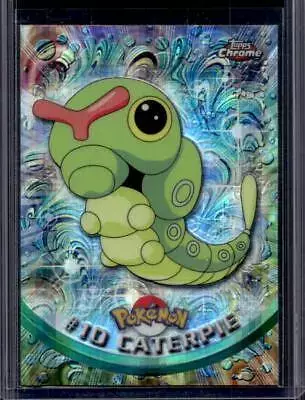 Caterpie [Tekno] - Pokemon 2000 Topps Chrome #10